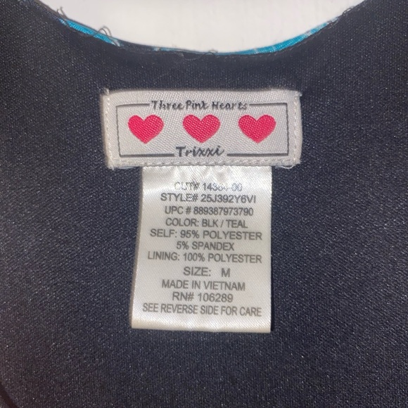 Three Pink Hearts Trixxi Long Dress - Picture 2 of 5